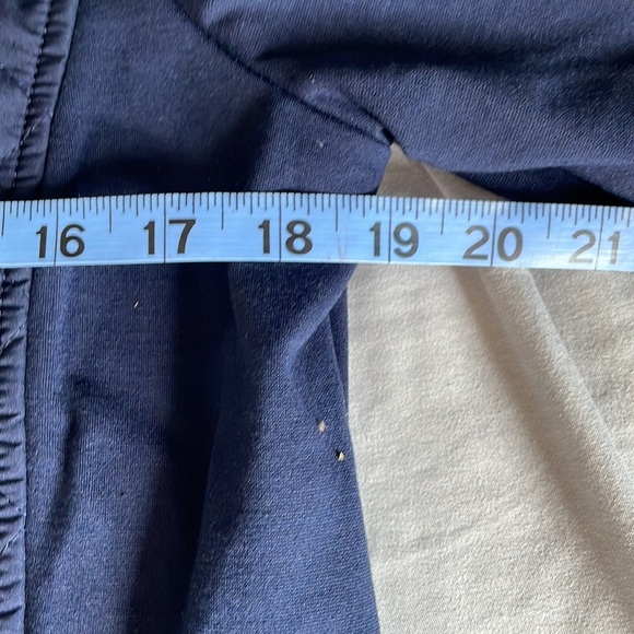 Banana Republic Jacket Womens M Navy Blue Quilted Sporty Zip Up - Picture 3 of 4